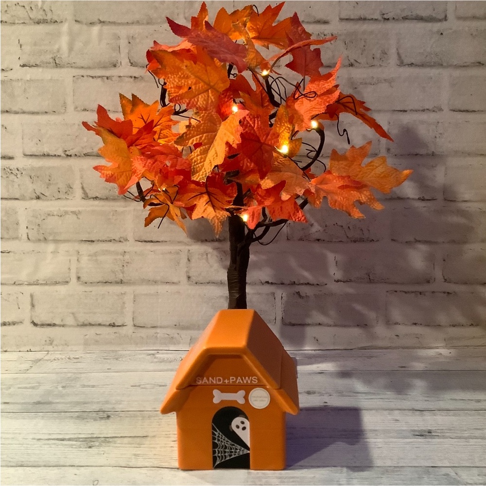 Sand + Paws 14 oz. Haunted Dog House Autumn Harvest Candle